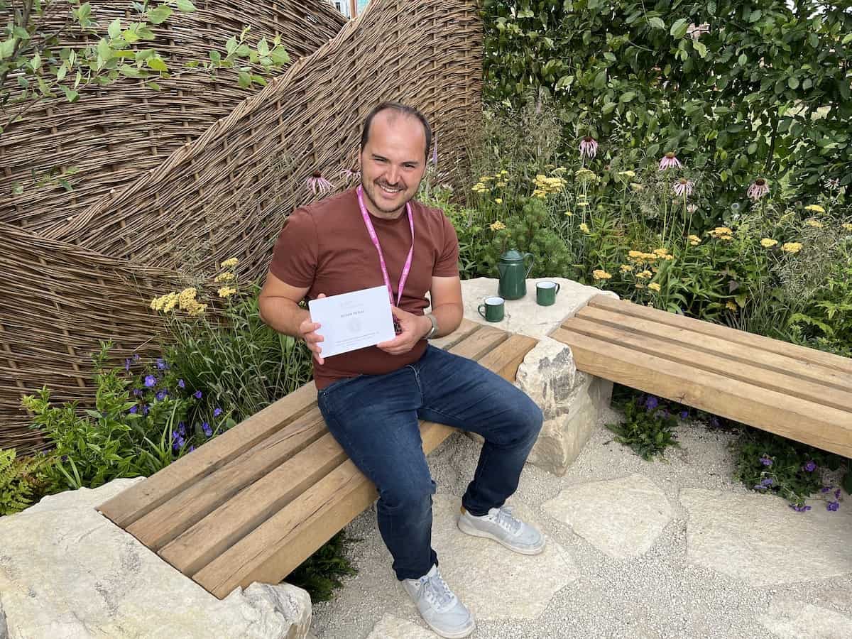 inghams working with nature garden rhs hampton court silver award