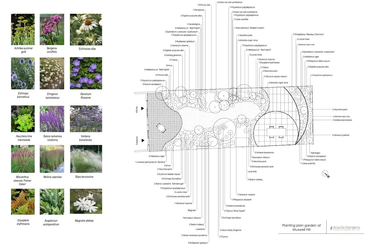 alexandra palace garden planting design