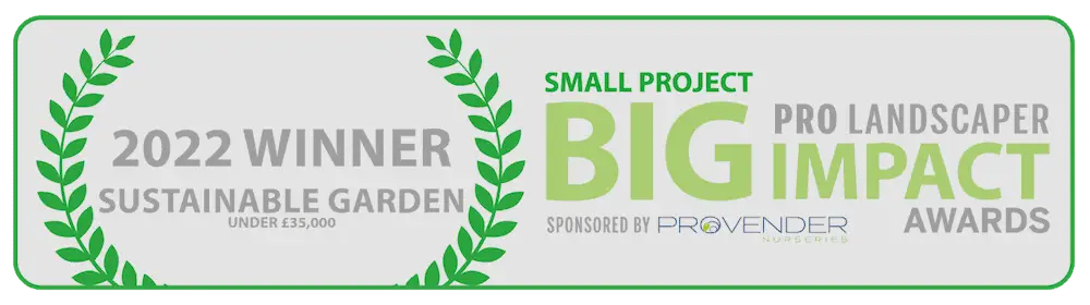 2022 winner sustainable garden pro landscaper awards