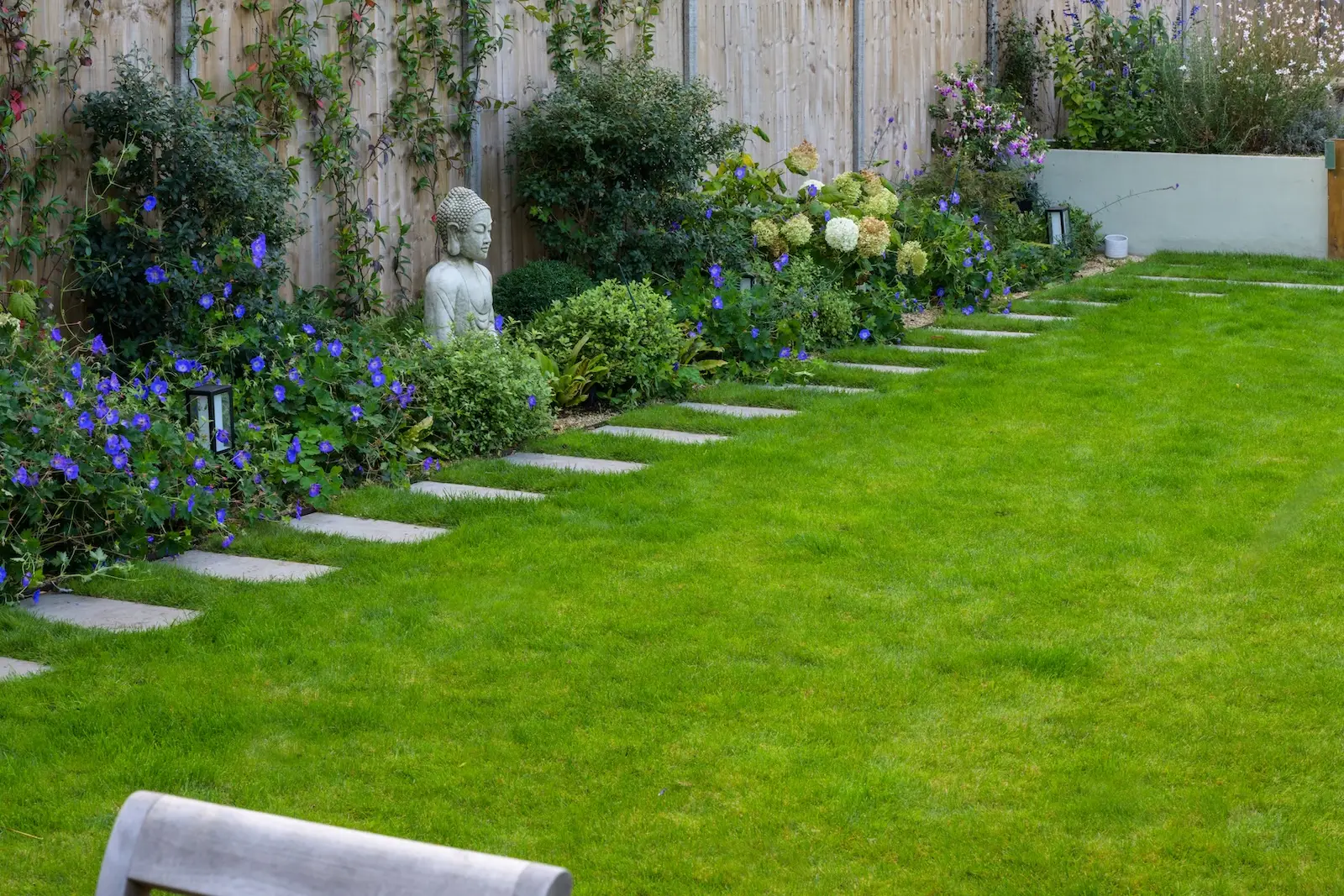 Contemporary Garden Design and Build Southgate N14 Garden Planting Design