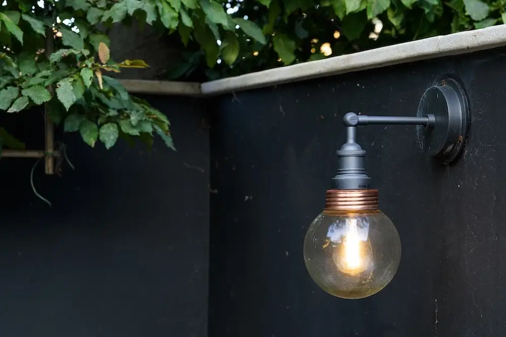 garden build muswell hill north london lighting