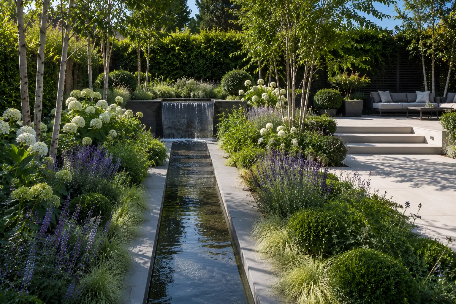 smart garden water feature