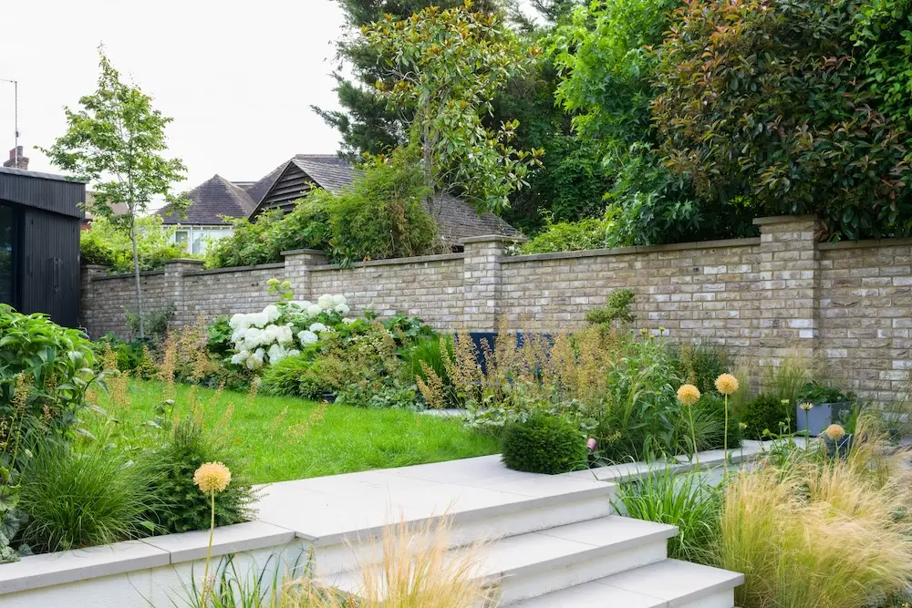 golders green garden build new lawn installation
